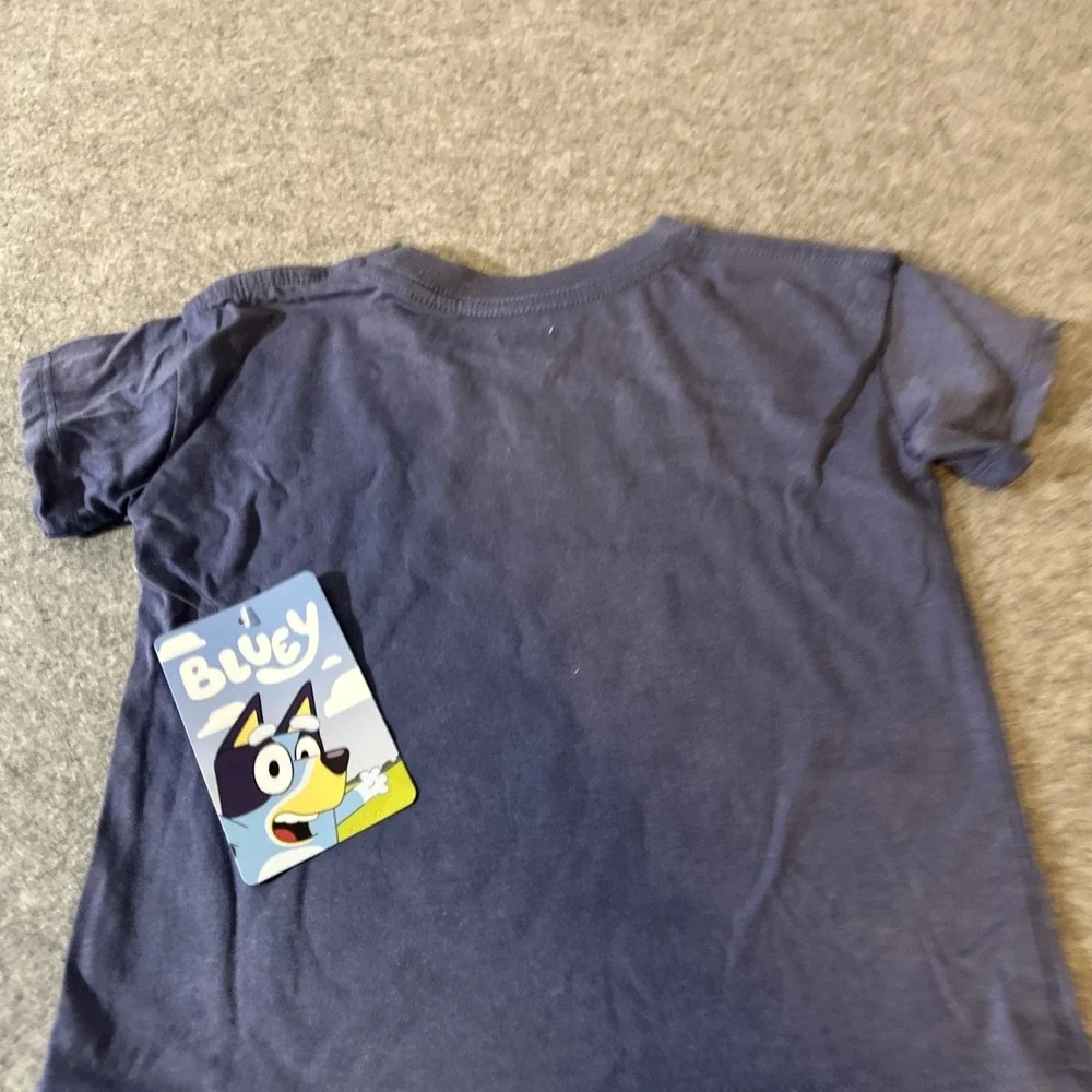Bluey & Bingo Toddler T-Shirt Size 2T NWT Short Sleeve Graphic Tee Kids Unisex